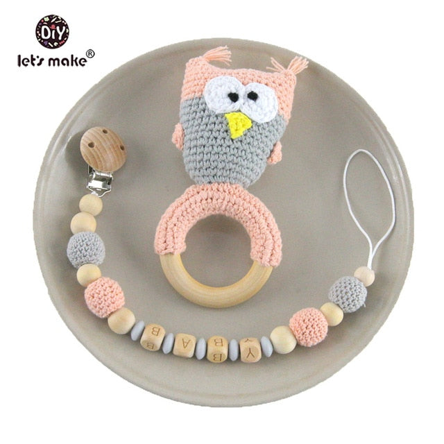 Baby Rattle  Set Animals