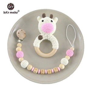 Baby Rattle  Set Animals
