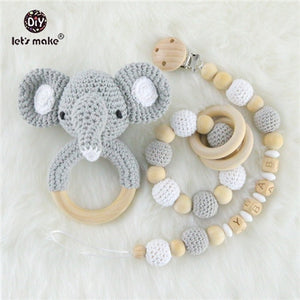 Baby Rattle  Set Animals